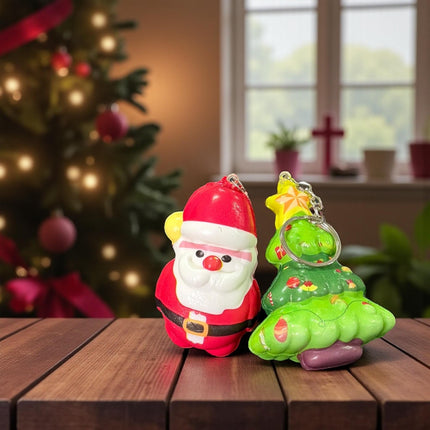 12 Squishies Llavero Navideño Figuras G $10.41 c/u