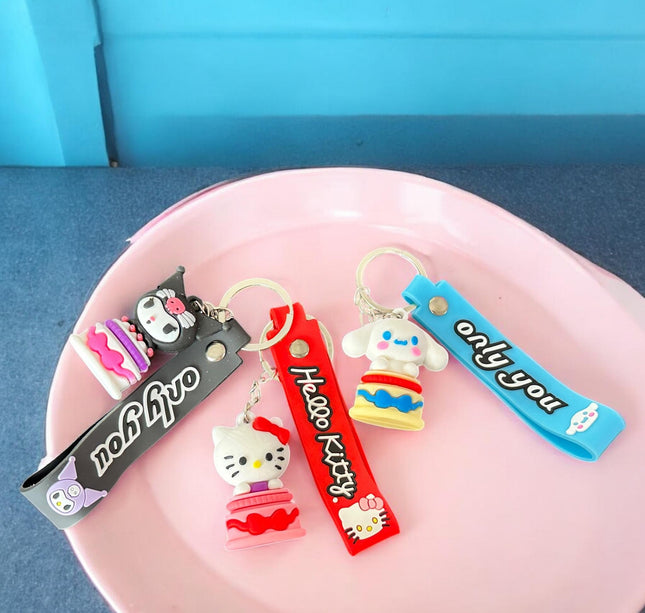 12 Llaveros Sanrio Cintas $6.75 c/u