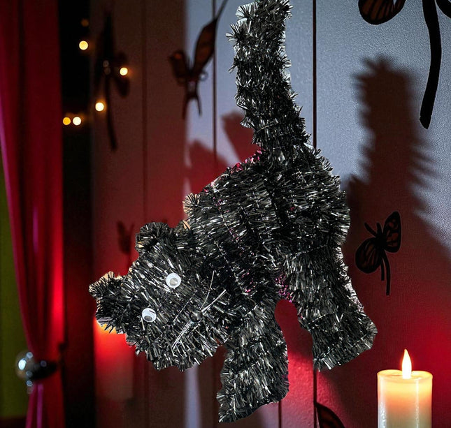 3 Gato Escarcha para decorar Halloween $25 c/u