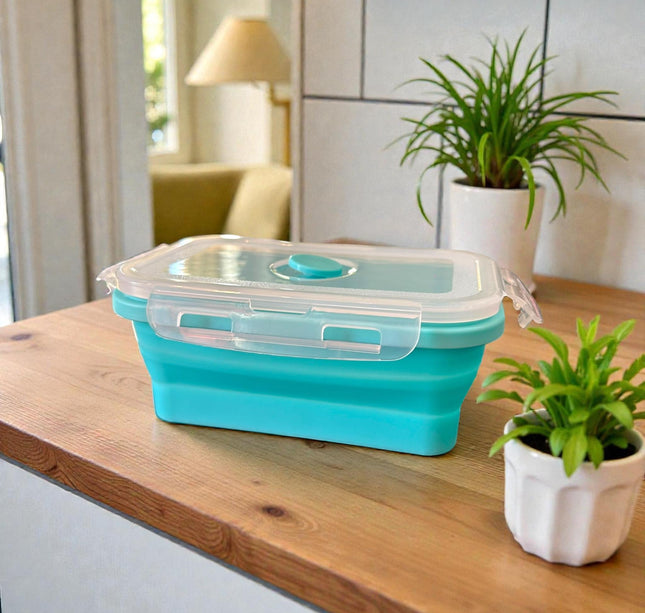 Tupper Expandible Colores Con Tapa