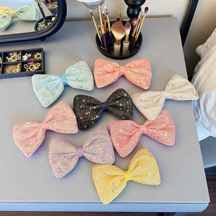 12 Moños Destellos Diamantados Colores $6.5 c/u