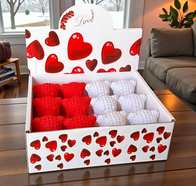 12 Ositos Linternas Rojos/Blancos $16.5 c/u