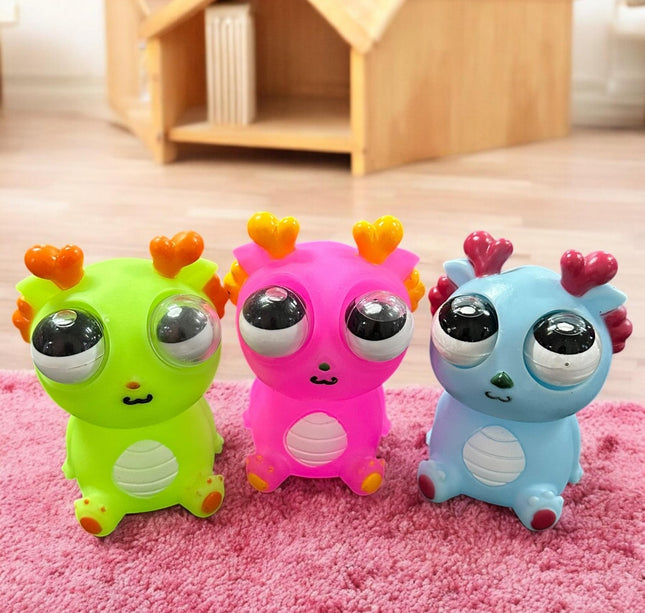 6 Squishies Saltones Ajolotes $25 c/u