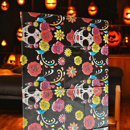 Mantel Halloween Estampado Plastificado