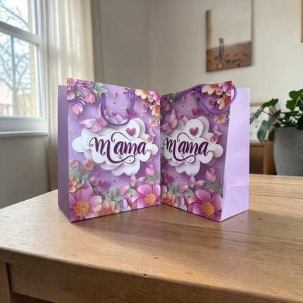 12 Bolsas para Regalo Mamá $8 c/u
