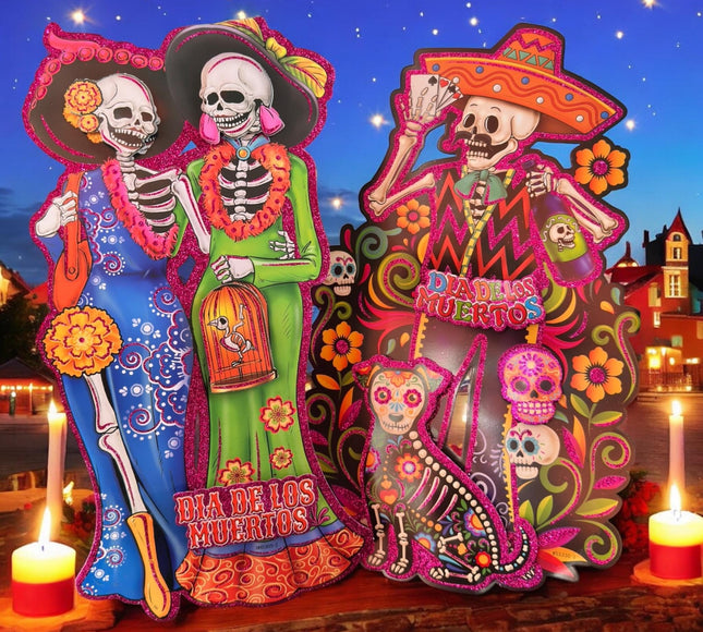 10 Figuras Halloween Diamantadas 3D Grandes $18 c/u