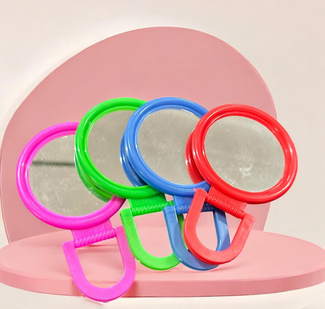 20 Espejos de Bolsillo colores con Base $3 c/u