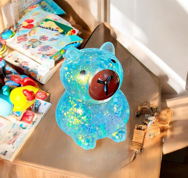 12 Squishies Capibaras Brillos $22.5 c/u