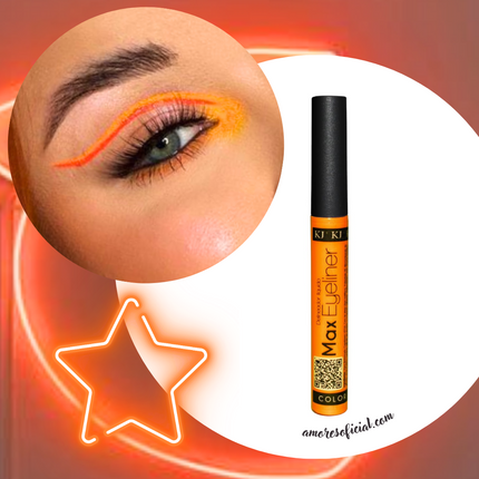 DELINEADOR LIQUIDO MAXEYELINER KJ (COLOR A ELEGIR)