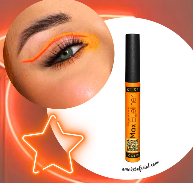 DELINEADOR LIQUIDO MAXEYELINER KJ (COLOR A ELEGIR)