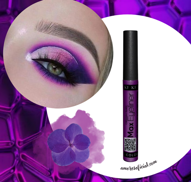 DELINEADOR LIQUIDO MAXEYELINER KJ (COLOR A ELEGIR)