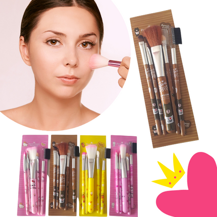 12 Sets de brochas colores $17 c/u