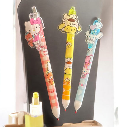 48 Lapiceros de Gel Figurita Sanrio $3.9 c/u