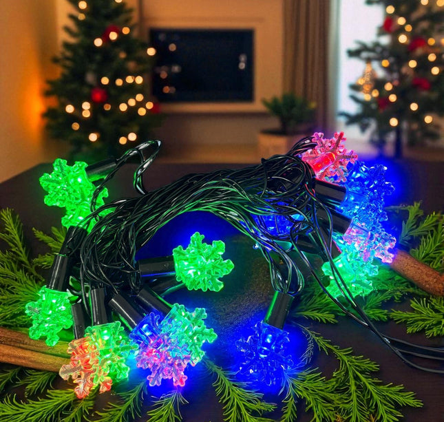 Serie de Luz Navideña Colores, Diferentes Figuras