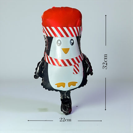 10 Globos Navideños Figuras $3 c/u