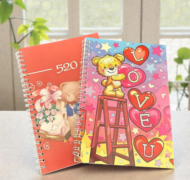 12 Libretas "LOVE" Francesa $11 c/u