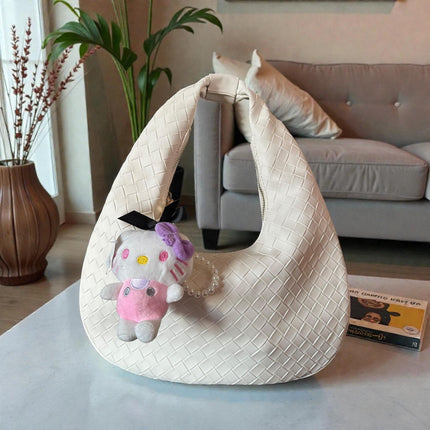 3 Llavero Kitty Perlas Peluche $55 c/u