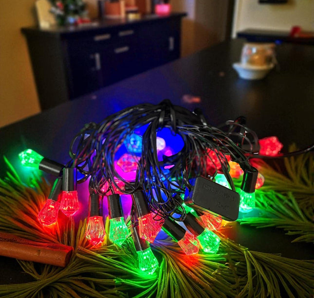 Serie de Luz Navideña Colores, Diferentes Figuras