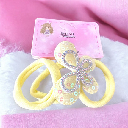 12 Sets donas para Cabello Mariposa Brillante $6 c/u