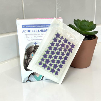 10 Caja de Parches Estrella con 2 planillas de 40 parches cada una $9 c/u