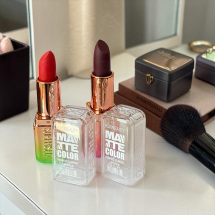 12 Labiales "Matte Color" Huxia $11 c/u