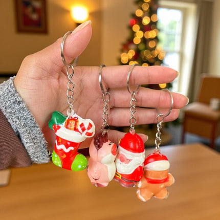 12 Squishie Llavero Navideño Ch $9.37 c/u