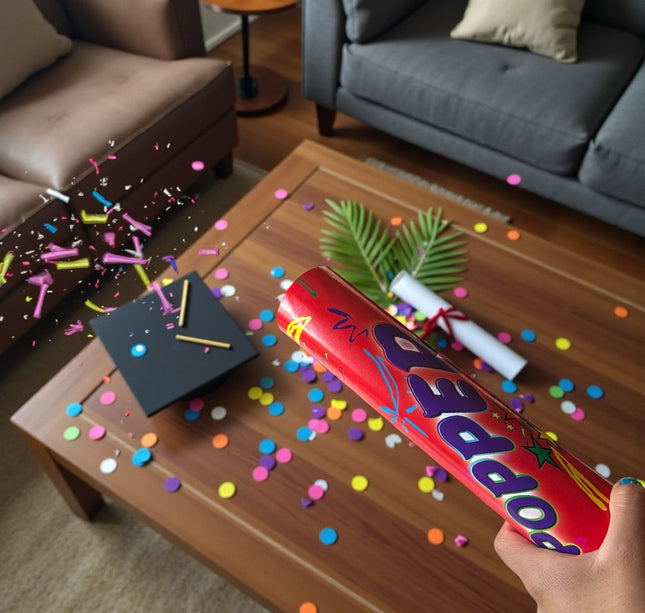 3 Cañon Reventador de Confetti para fiestas 40cm $25 c/u