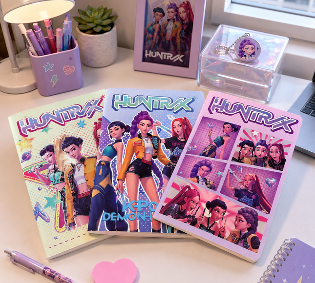 10 Libretas Guerreras K-Pop Francesa  $12 c/u