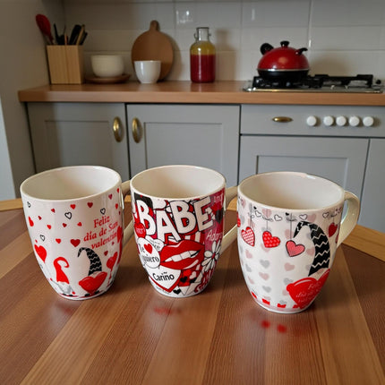 3 Taza Ceramica Amor  $29 c/u