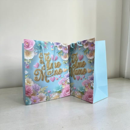 12 Bolsas para Regalo Mamá $8 c/u