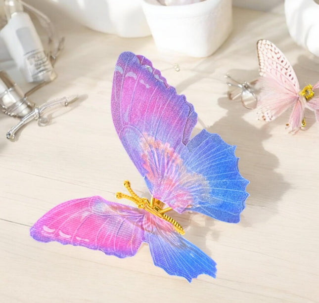 12 Pasadores Mariposas movibles Hermosas $6.9 c/u