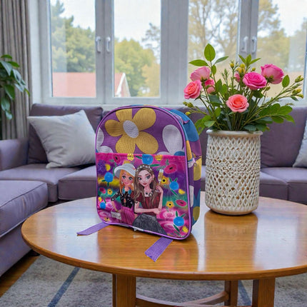 Mochila Infantil Estampada con Bolsa enfrente Niño/Niña 26cm*22cm*8cm
