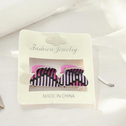 12 Dúos de Pincitas para cabello decoradas $5.5 c/u