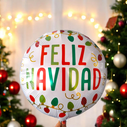 Globos Navidad circular