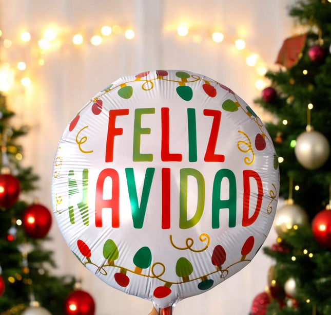 Globos Navidad circular