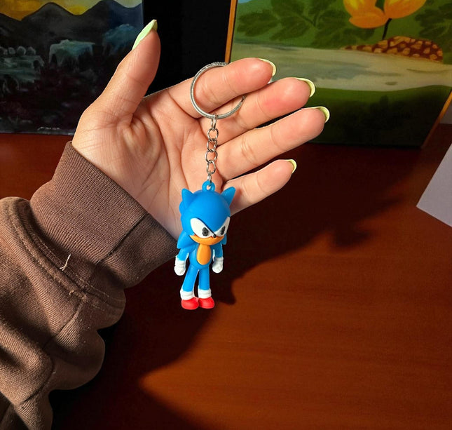12 Llaveros Sonic 3D $6 c/u