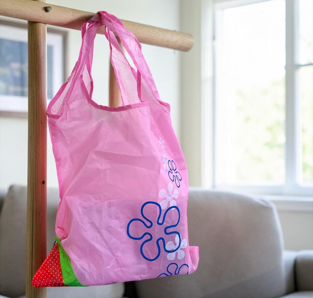 12 Bolsas con Funda Animalitos, Reulizable de Bolsillo 50cm*37cm $20 c/u