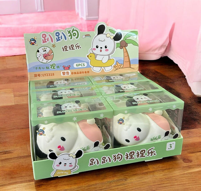 6 Squishies Premium Sanrio $19 c/u