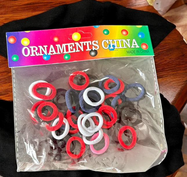12 Bolsas con Ligas Licra Mini $7.4 c/u