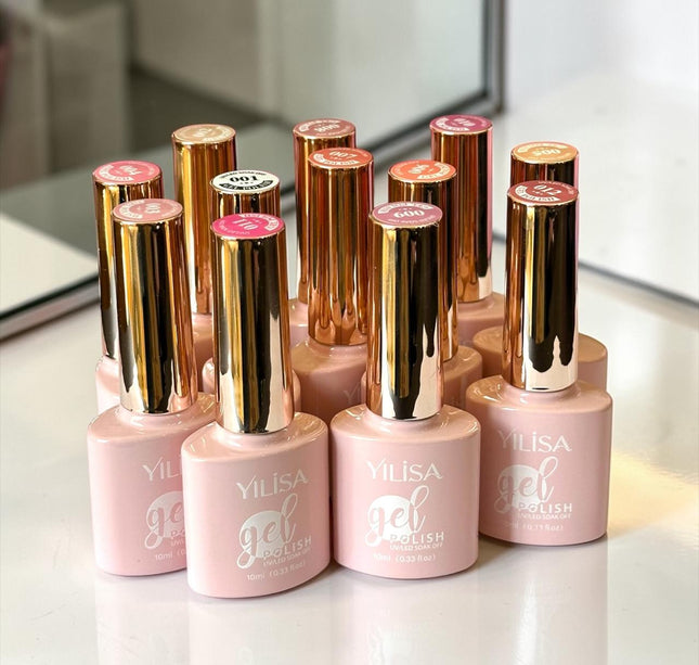 12 Esmalte Gel Polish para Lampara $15. c/u