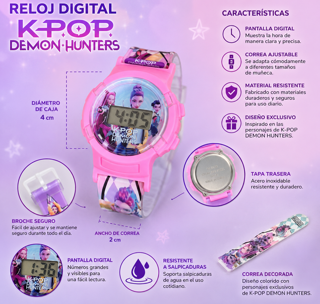 12 Relojes Guerreras K-pop Analogicos $19.5 c/u