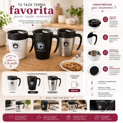 Exclusivo Tienda en linea 💥💎Taza Termo con Mango