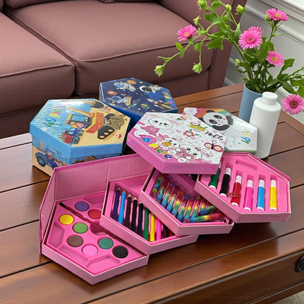 Sets de Dibujo Caja Desmontable Infantil