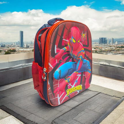 Mochila escolar Spider-Man con luz