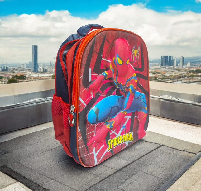 Mochila escolar Spider-Man con luz