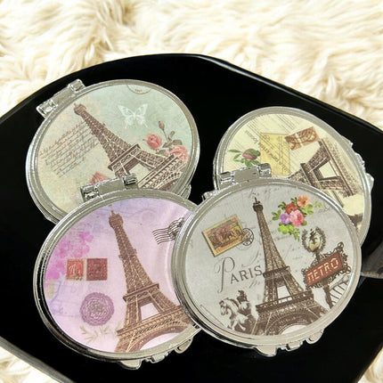 12 Espejos de Bolsillo Dobles Kiss/Paris $5.5 c/u