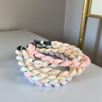 12 Diademas Trenzadas Diseños Hermosos $8.96 c/u