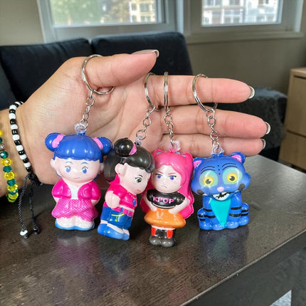 12 Squishies Guerreras K-Pop Llavero $8 c/u