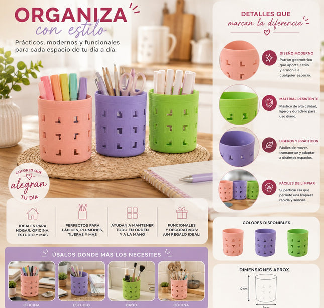 Exclusivo Tienda en linea 💥💎  3 Organizador Multiusos Colores $20 c/u