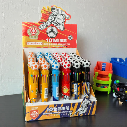 36 Lapiceros Multitintas Baloncito $10.9 c/u